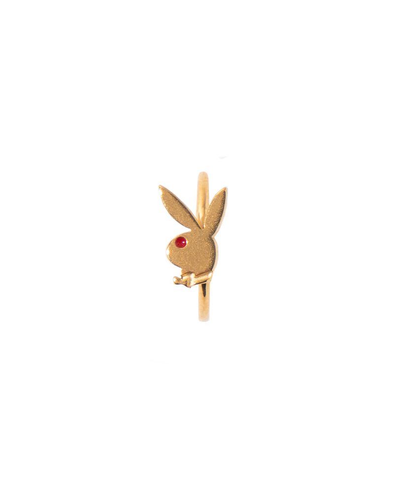 Bijoux Playboy Rabbit Head Nose Ring Femme Doré | FPZJOVK-97