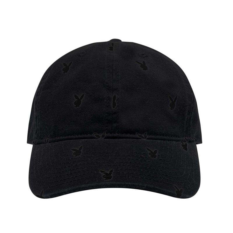 Chapeaux Playboy All-Over Rabbit Head Homme Noir Blanche | CBRLWPG-70