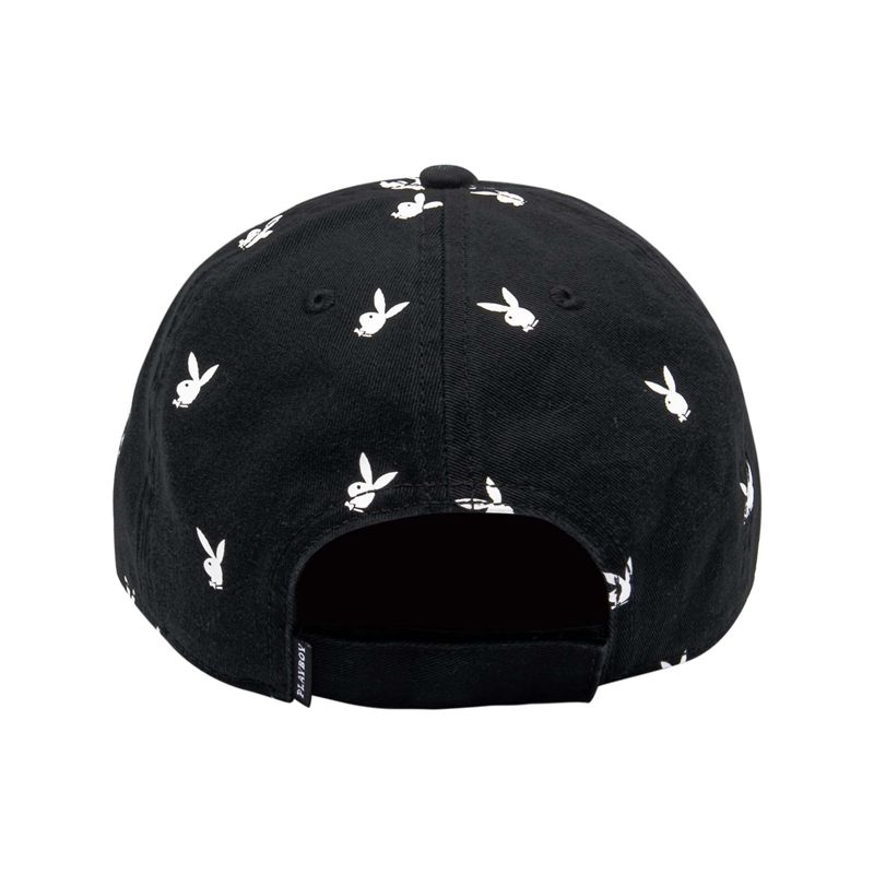 Chapeaux Playboy All-Over Rabbit Head Homme Noir Blanche | CBRLWPG-70