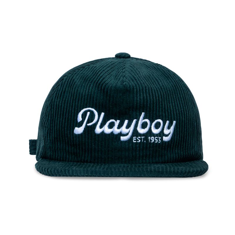 Chapeaux Playboy Desperado Masthead Cord Homme Marron | TEGDZVK-92