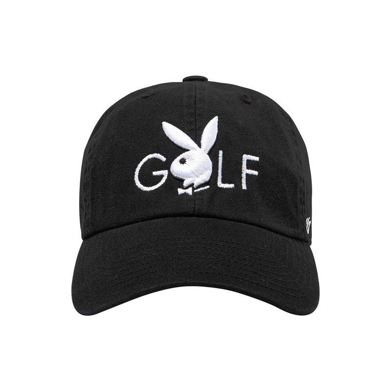 Chapeaux Playboy Golf Dad Homme Noir | ARVWIPG-59