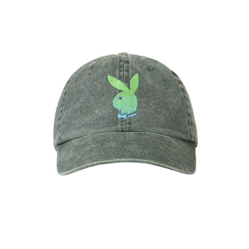 Chapeaux Playboy Ombre Rabbit Head Dad Femme Vert | VEDSMWG-56