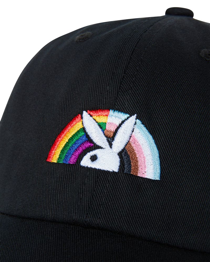 Chapeaux Playboy Pride Is Good Dad Femme Noir | BVZWDYR-17