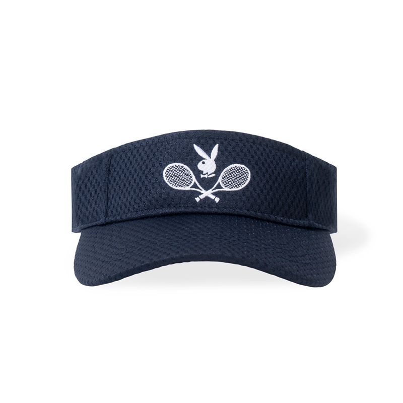 Chapeaux Playboy Sports Mesh Homme Bleu Marine | NOHQXVY-94