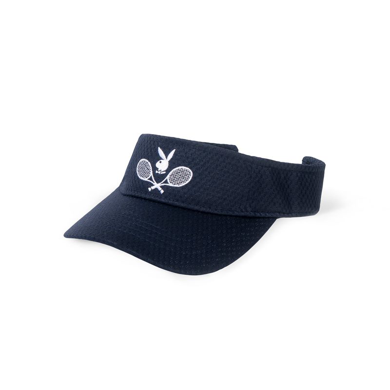 Chapeaux Playboy Sports Mesh Homme Bleu Marine | NOHQXVY-94