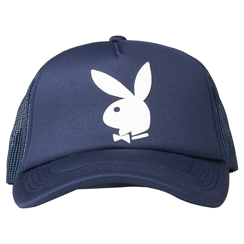 Chapeaux Playboy X Pleasures Bunny Trucker Homme Forest | PGNRUKB-80