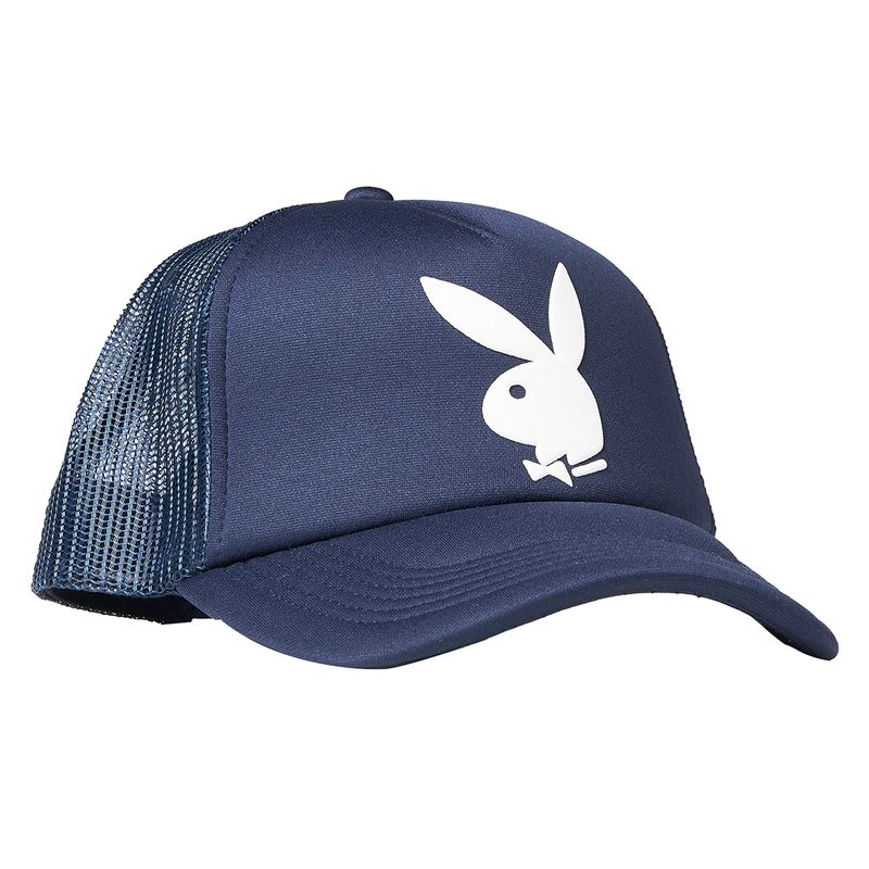 Chapeaux Playboy X Pleasures Bunny Trucker Homme Forest | PGNRUKB-80