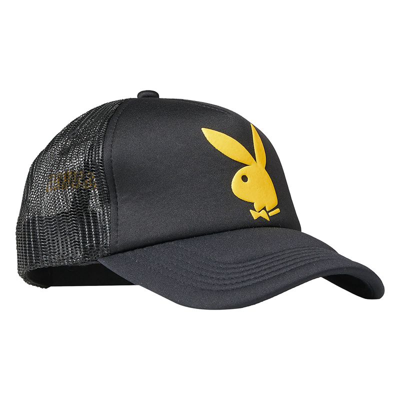 Chapeaux Playboy X Pleasures Bunny Trucker Homme Forest | PGNRUKB-80