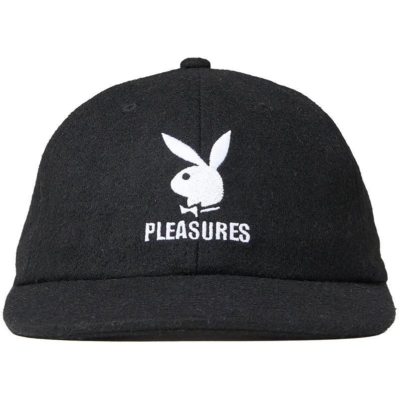 Chapeaux Playboy X Pleasures Wool Strapback Homme Forest | ORKUMFH-45