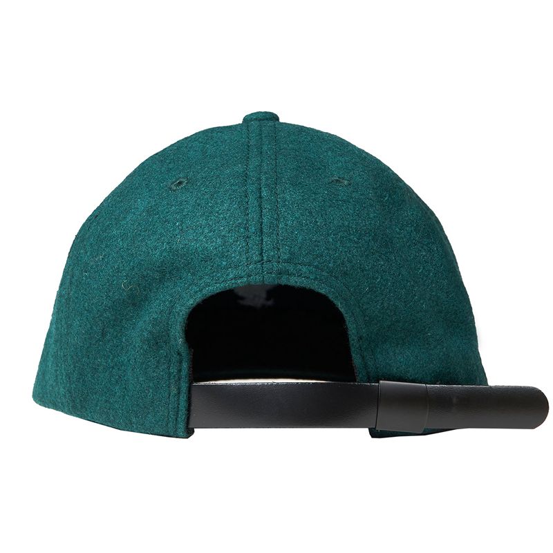 Chapeaux Playboy X Pleasures Wool Strapback Homme Forest | ORKUMFH-45