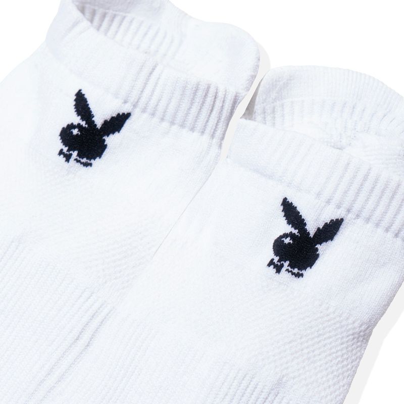 Chaussettes Playboy Corta Rabbit Head Athlétiques Homme Noir | CFNRASK-61