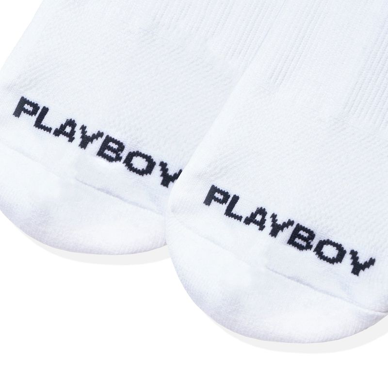 Chaussettes Playboy Corta Rabbit Head Athlétiques Homme Noir | CFNRASK-61