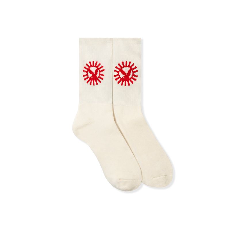 Chaussettes Playboy Sun Up Homme Blanche | IPQFTBJ-27