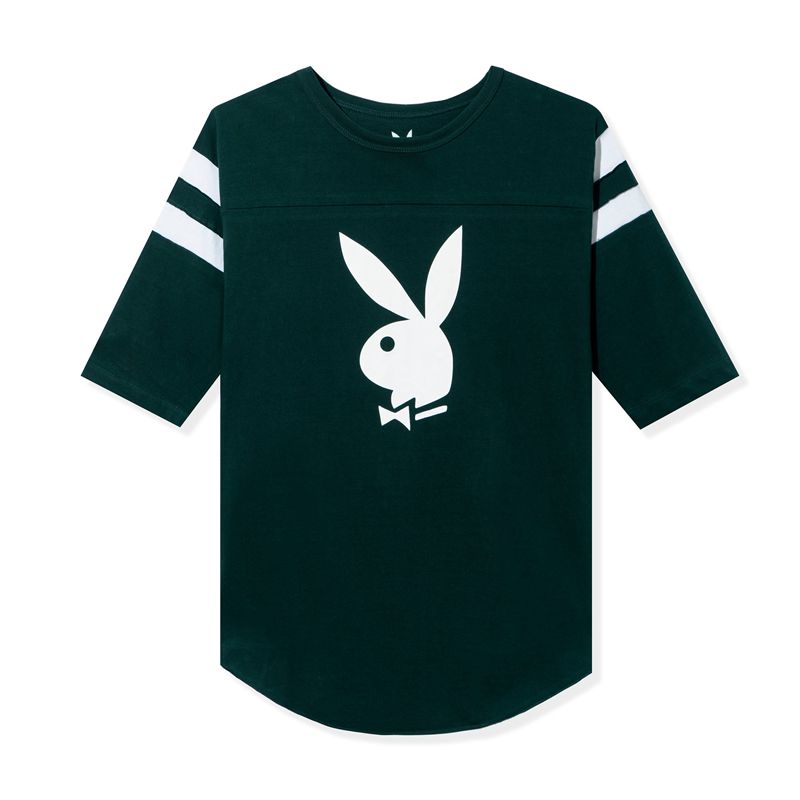 Chemises Playboy 53 Jersey Homme Noir Blanche | LGDMZTP-01