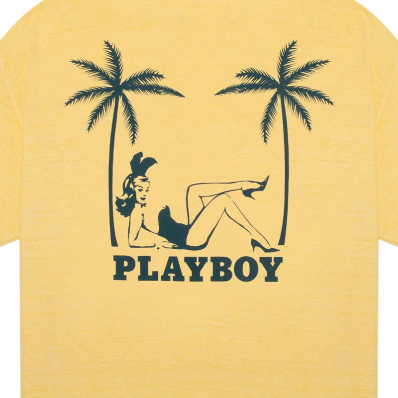 Chemises Playboy Crest Homme Jaune | WZMICPY-75