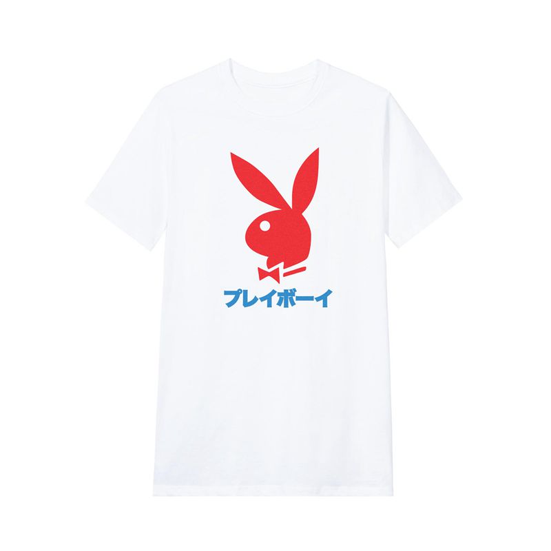 Chemises Playboy Japanese Rabbit Head Homme Noir | DVAFRSQ-21