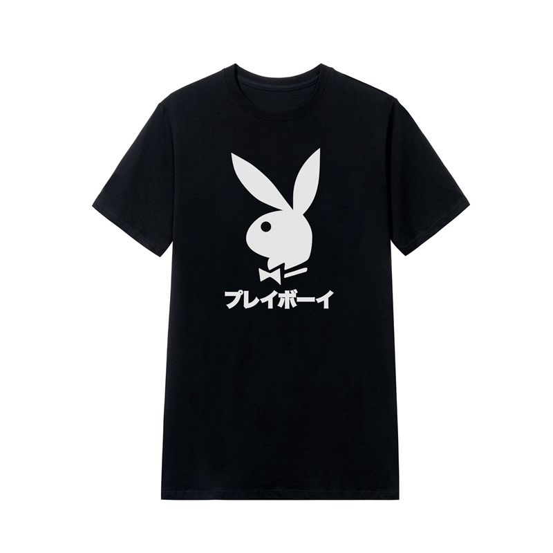 Chemises Playboy Japanese Rabbit Head Homme Noir | DVAFRSQ-21