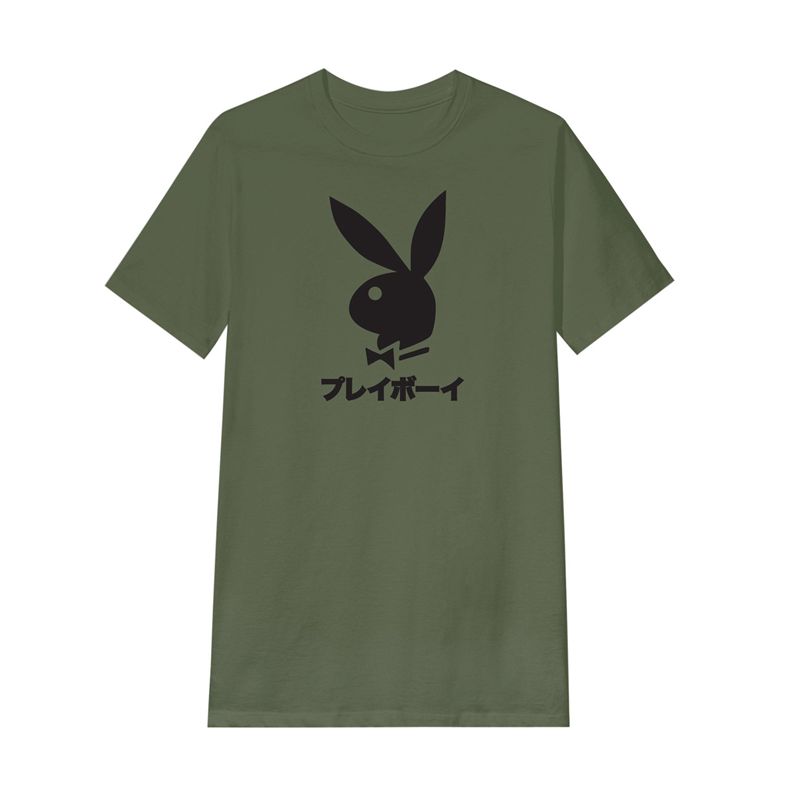 Chemises Playboy Japanese Rabbit Head Homme Noir | DVAFRSQ-21