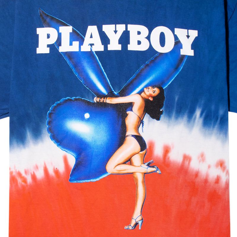 Chemises Playboy July 1977 Cover Tie Dye Homme Bleu Blanche Rouge | LPRXNZW-84