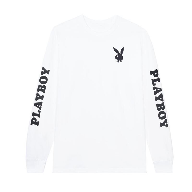 Chemises Playboy Masthead & Rabbit Head Long Sleeve Homme Noir | WENPBQU-41