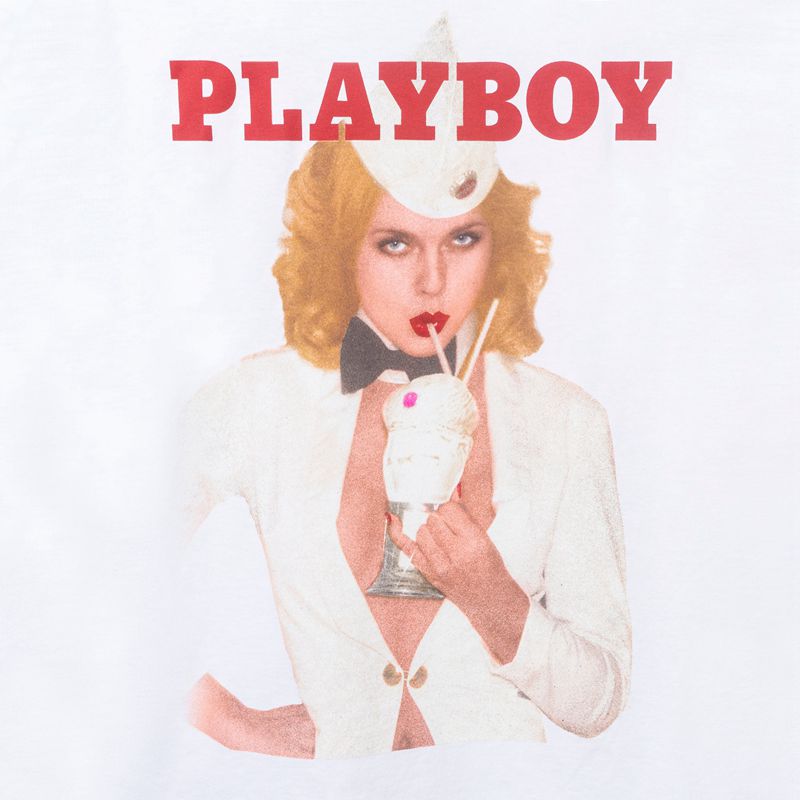 Chemises Playboy May 1977 Cover Homme Blanche | FJLQBIN-49