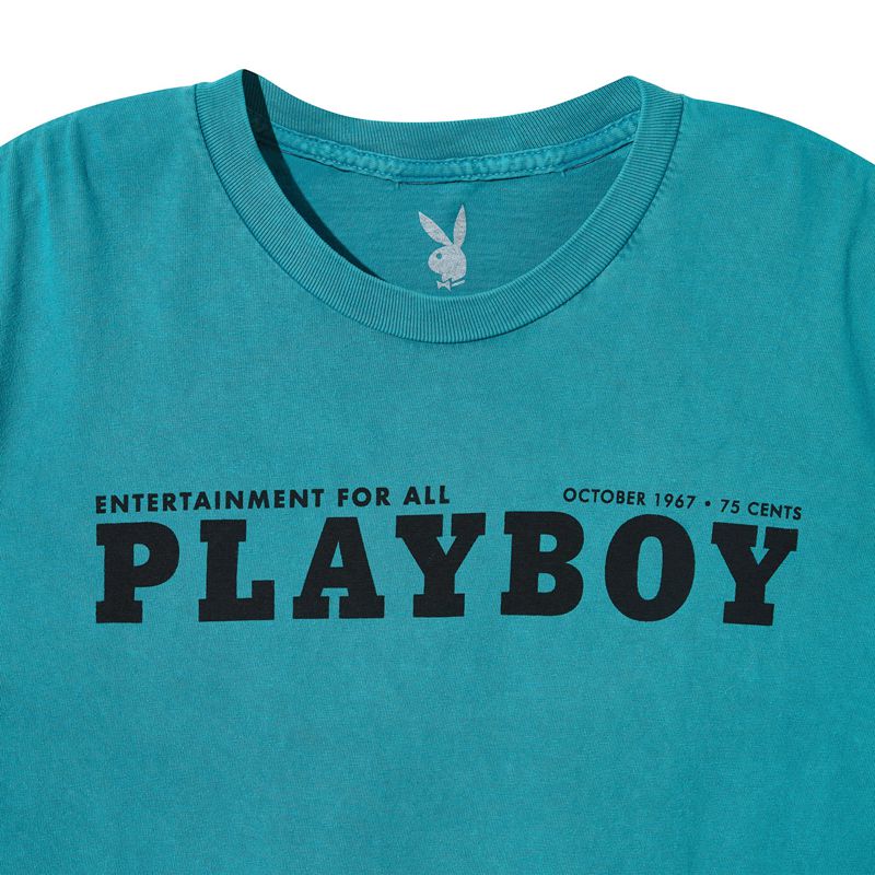 Chemises Playboy October 1967 Washed Homme Vert | QZPEBKU-71