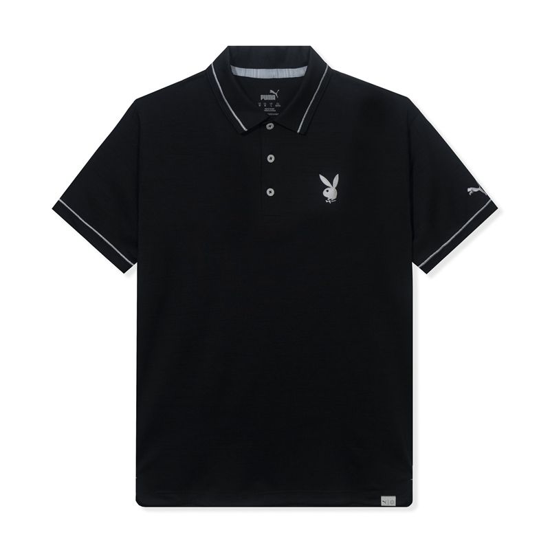 Chemises Playboy Puma Golf Monarch Performance Polo Homme Bleu | EWIADXL-42