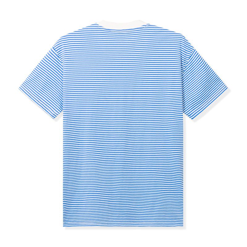 Chemises Playboy Striped Vip Club Homme Bleu | MGFTQYI-96