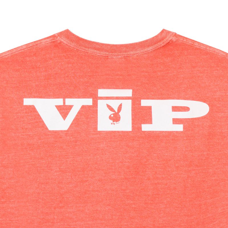 Chemises Playboy Vip Club Homme Orange | HGEZPOW-23