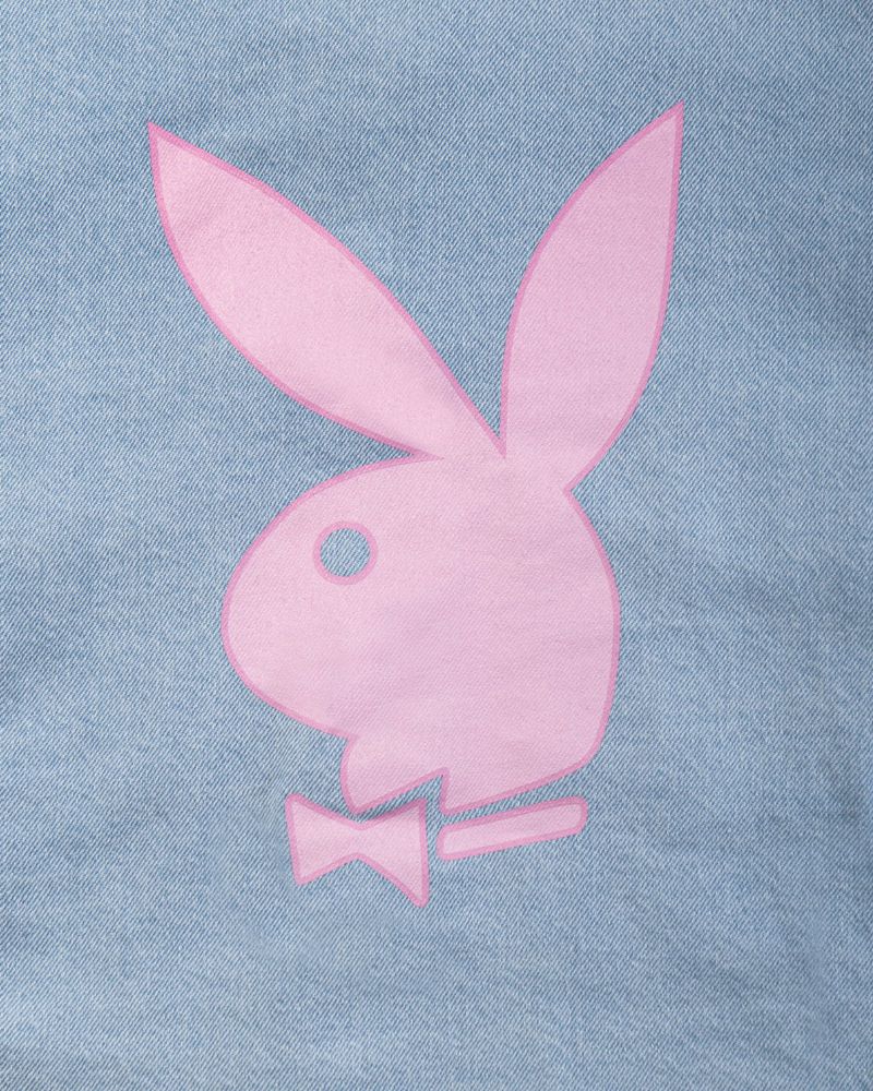 Jean Playboy Bunny Femme Bleu | BFPMJEU-89