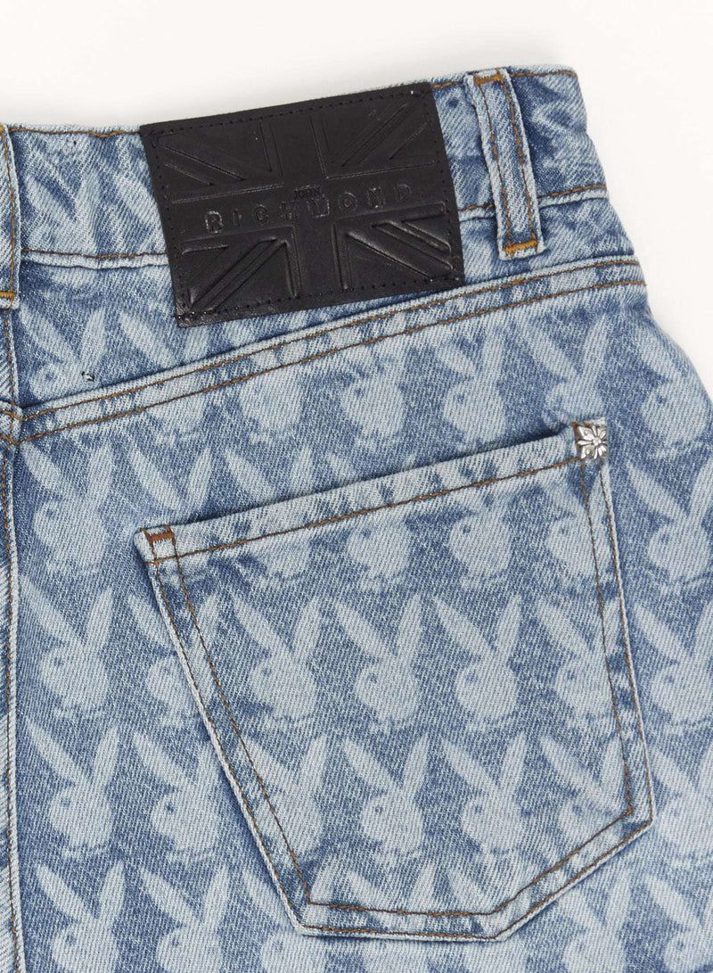 Jean Playboy X John Richmond Femme Bleu Foncé | SGIMQAN-65