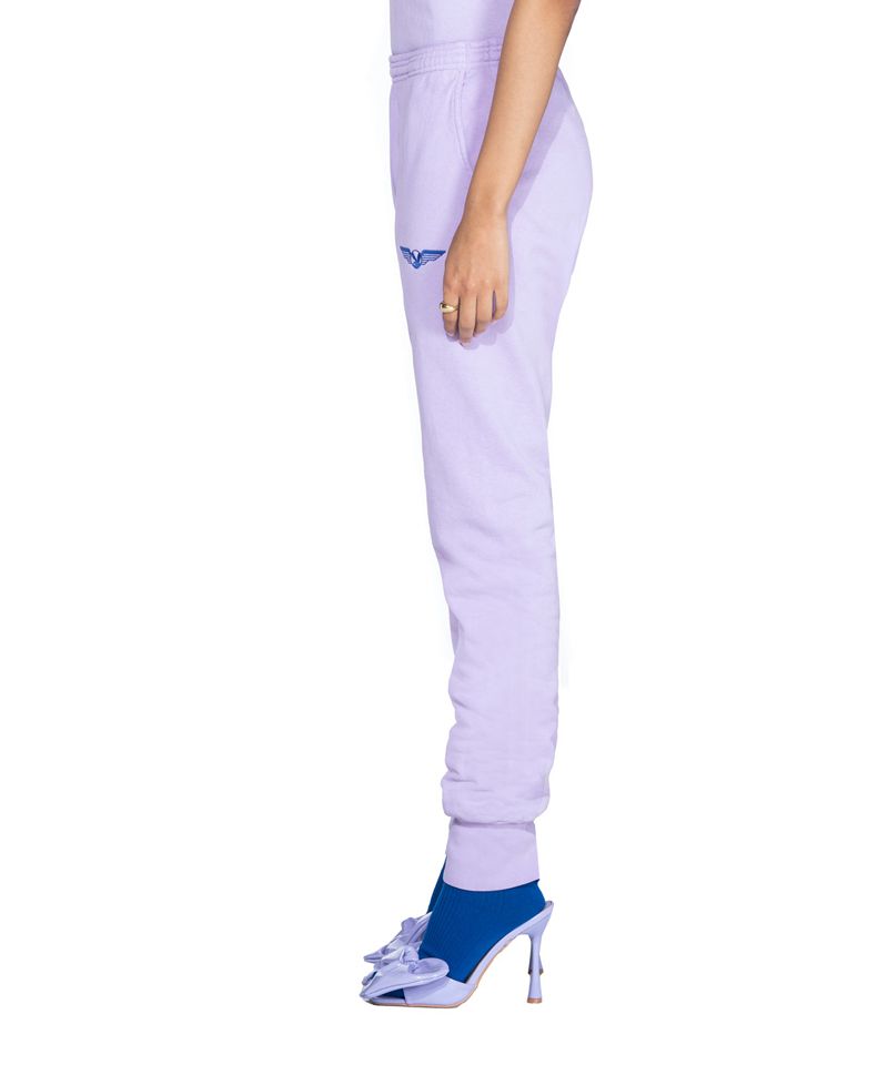 Jogging Playboy Aviation Wings Jogger Pant Homme Violette | NEWDUJL-25