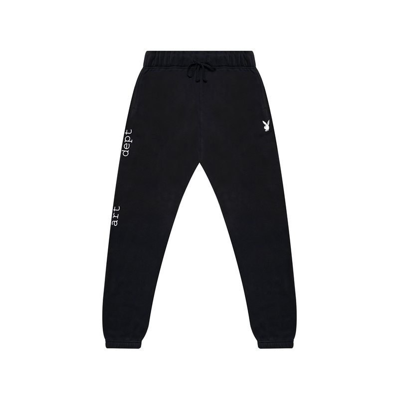 Jogging Playboy Department Homme Noir Blanche | TKLYFPM-35