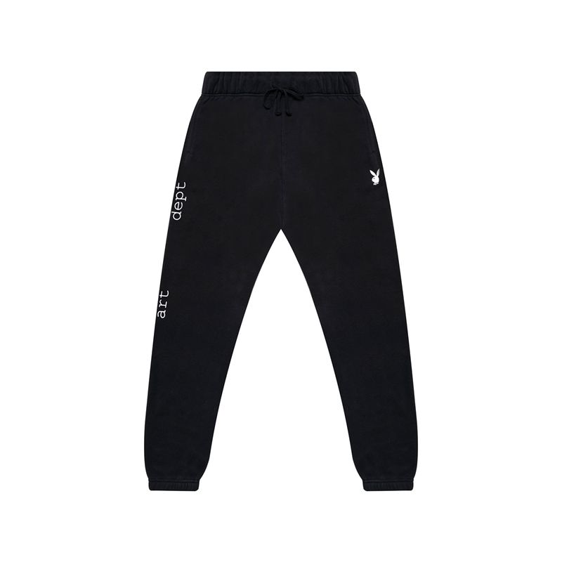 Jogging Playboy Department Homme Noir Blanche | TKLYFPM-35