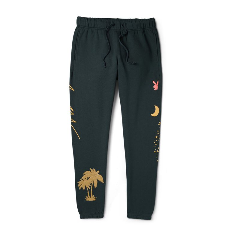 Jogging Playboy Love Sweatpant Homme Noir | STAFRNZ-98