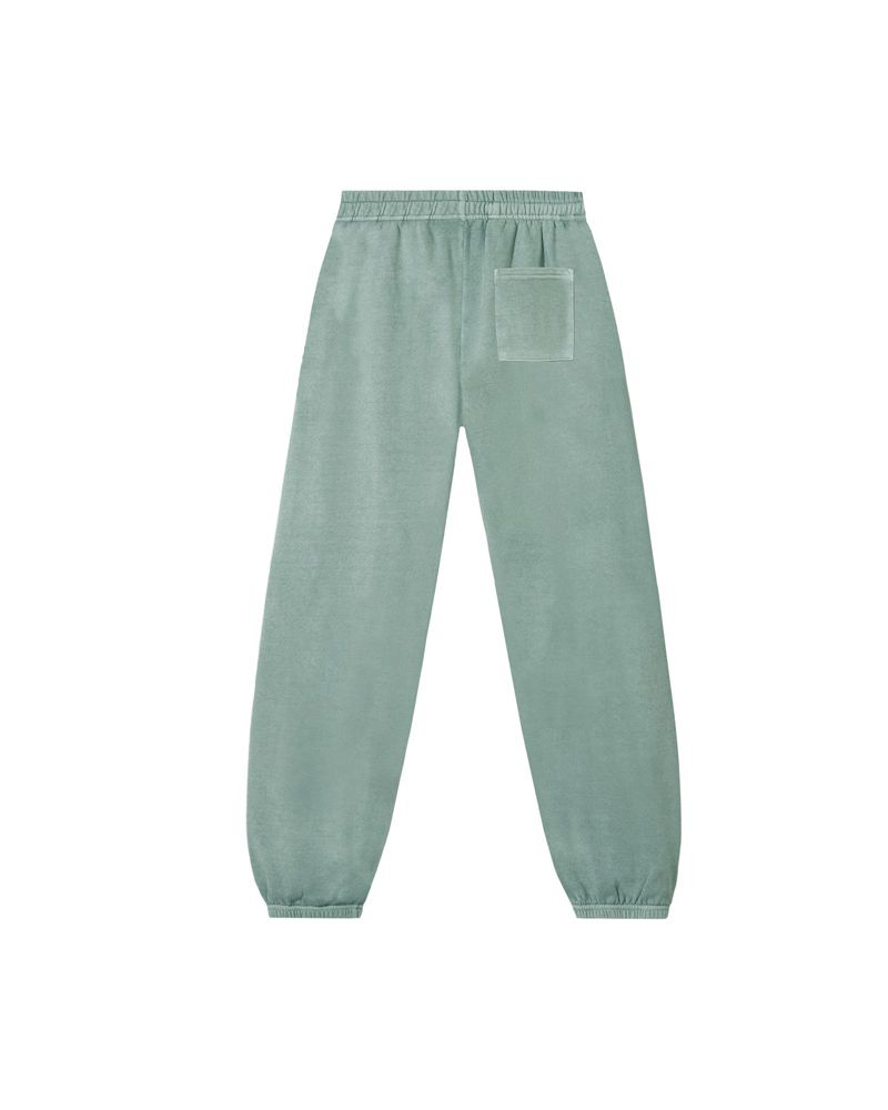 Jogging Playboy Sun Washed Plby Sweatpant Homme Vert Bleu | VQZYADR-63