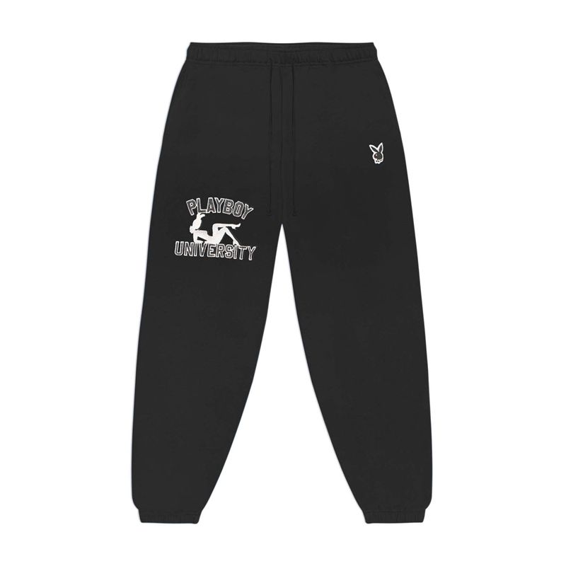 Jogging Playboy University Homme Noir | FLIXERH-49