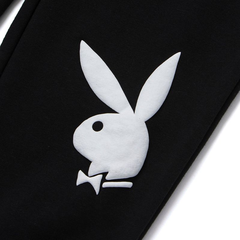 Jogging Playboy X Huf Rabbit Head Homme Noir | CFJIZDN-68