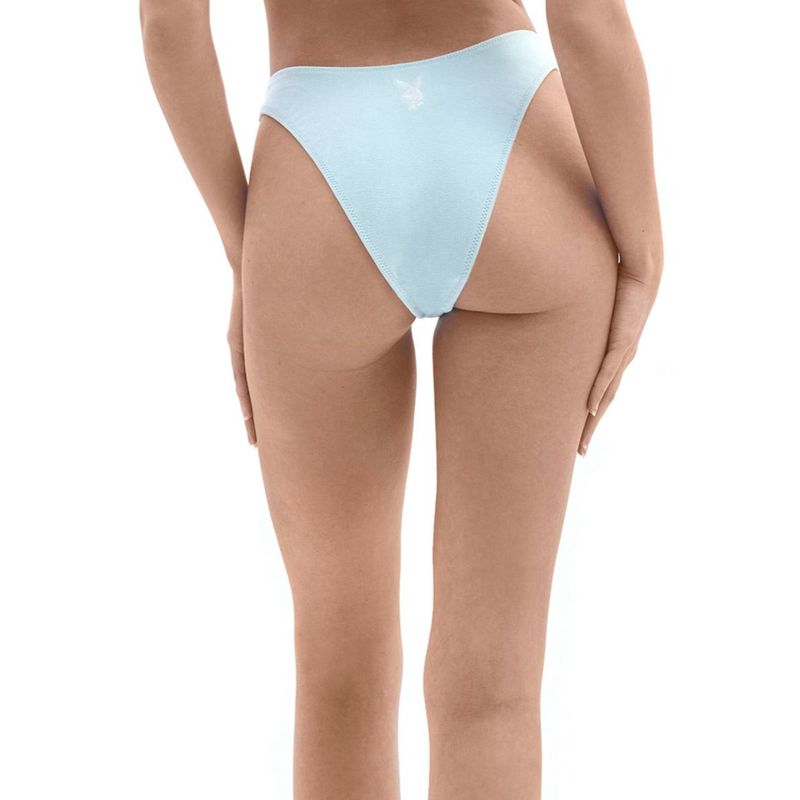 Maillots De Bain Playboy Terry High Side Bikini Bottom Femme Menthe | HEFJOTL-75