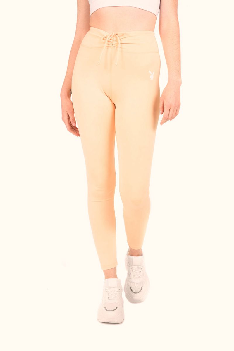 Pantalon Playboy Active Ruched Waistband Leggings Femme Grise | SERGBZM-72