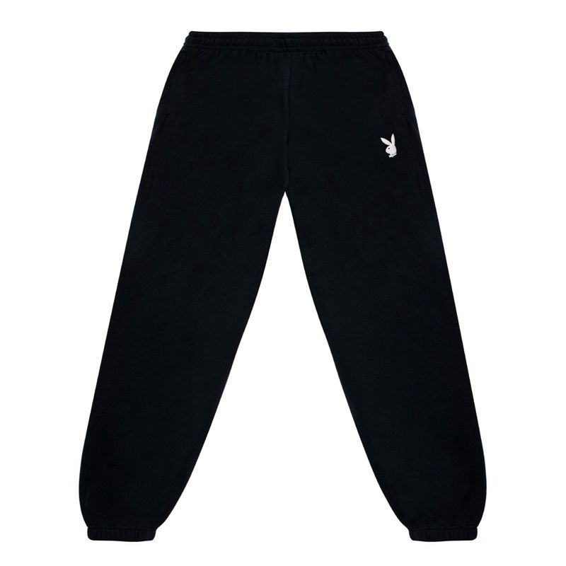 Pantalon Playboy Classiche Boyfriend Sweats Femme Rose | CFGZKEW-59