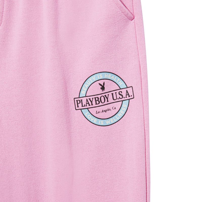 Pantalon Playboy Everyday Sweats Femme Rose | ZOADEJY-13