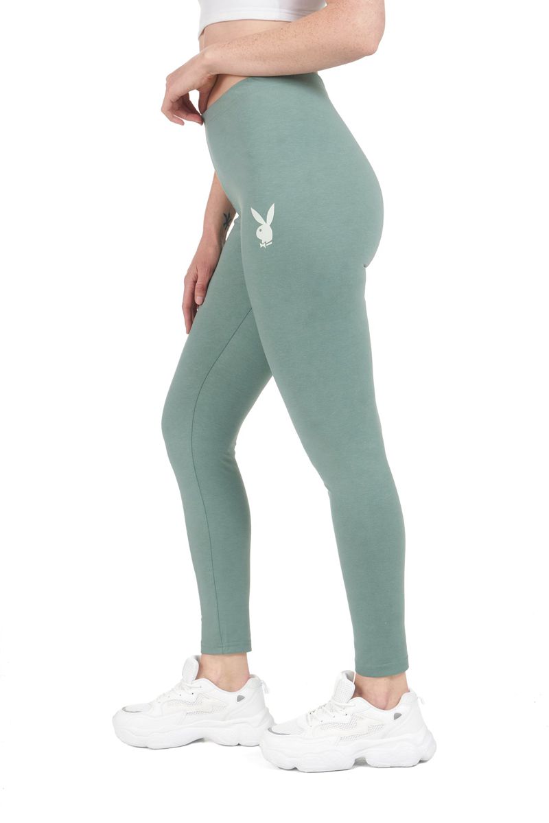 Pantalon Playboy Missguided Rabbit Head Leggings Femme Vert | LGJIAUB-68