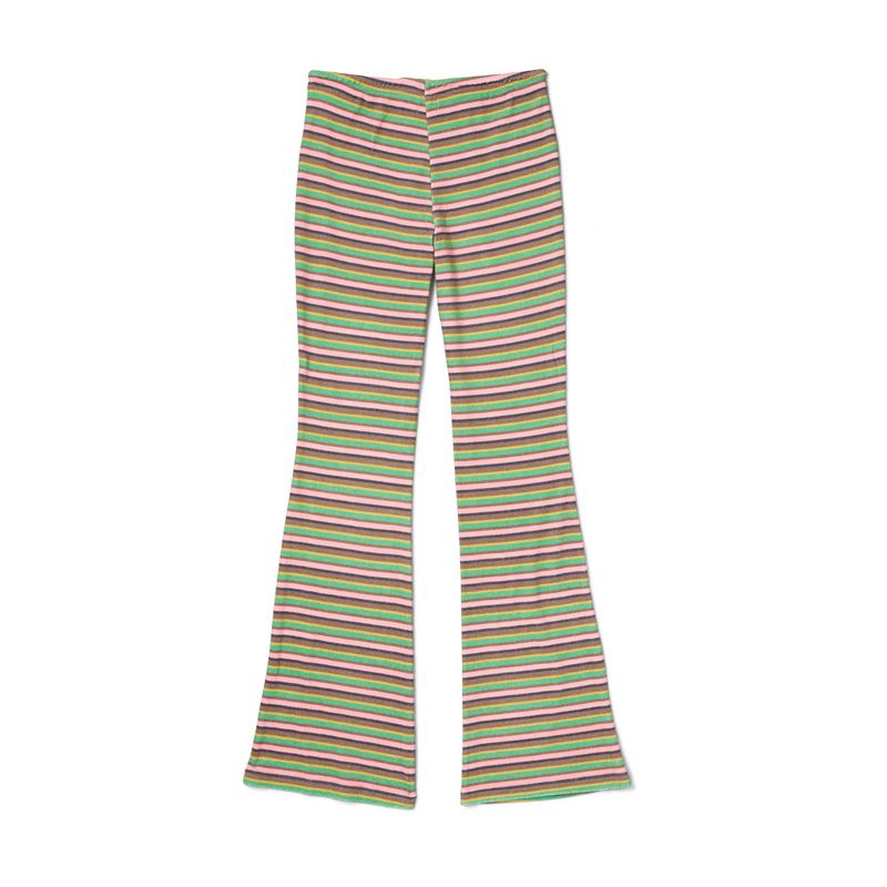 Pantalon Playboy Terry Flare S Femme Multicolore | SMPFTUO-36