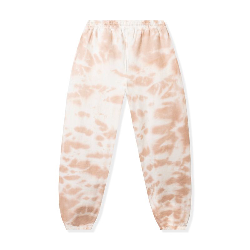 Pantalon Playboy Tie Dye Oversized Joggers Femme Blanche Orange | UVDAPIT-61