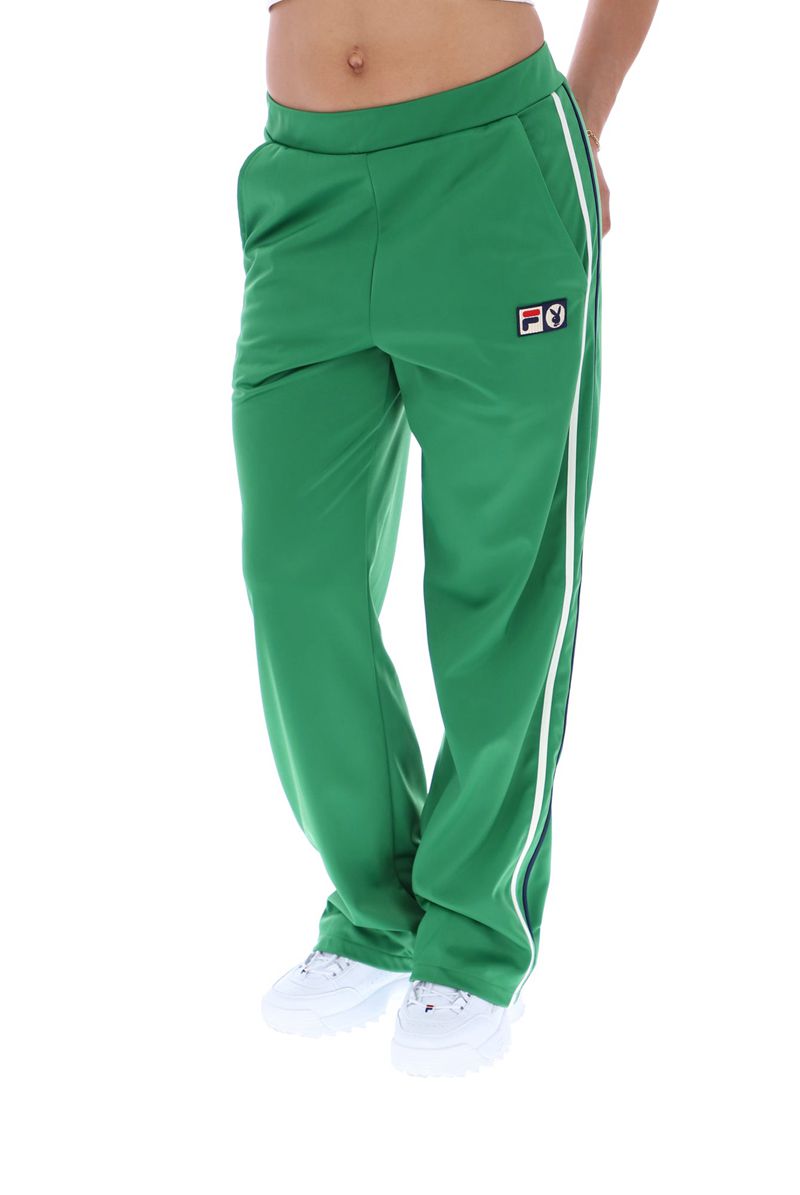 Pantalon Playboy X Fila Mardi Piste Femme Vert | CZARYTB-32