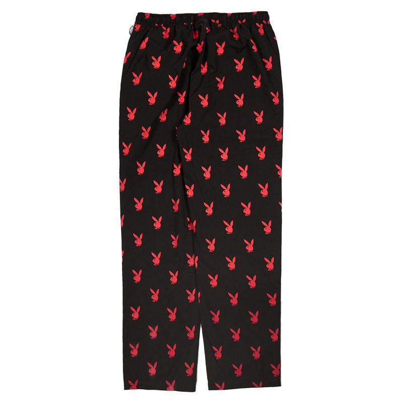 Pantalon Playboy X Pleasures Bunny Lounge Homme Noir | BHOWULX-19