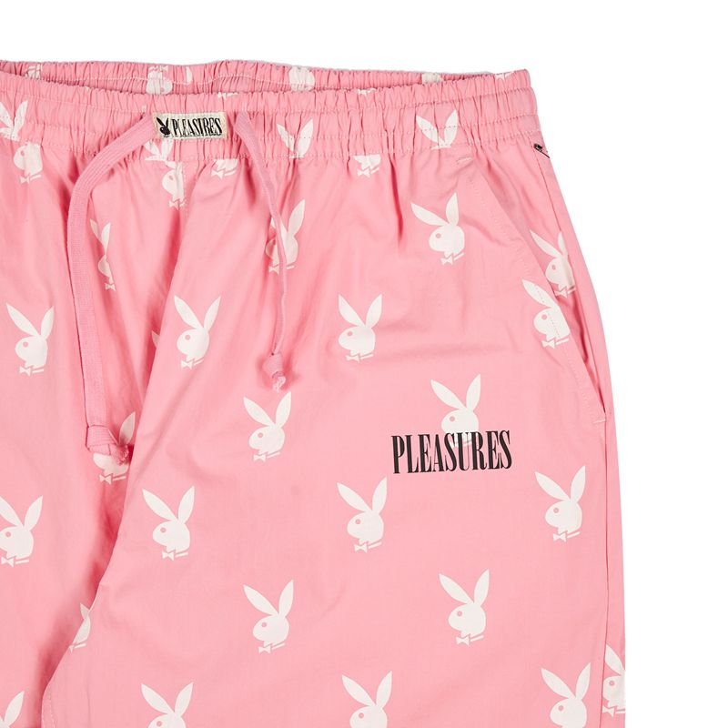 Pantalon Playboy X Pleasures Bunny Lounge Homme Noir | BHOWULX-19