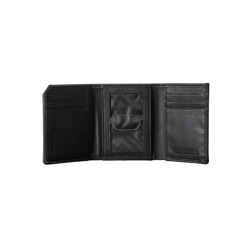 Portefeuilles Playboy Smooth Trifold Homme Grise Noir | ZJGYMRF-46