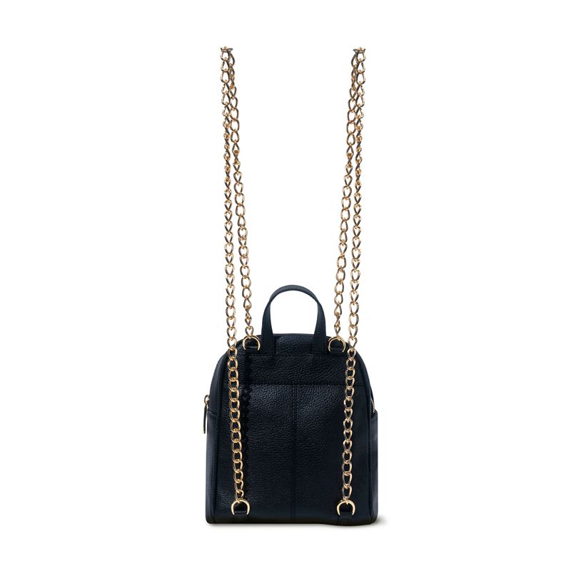 Sac À Main Playboy Cuir Mini Backpack Femme Noir | QSYXHRD-06